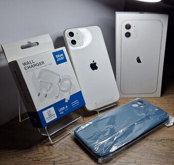 Iphone 11 64GB White .NOVÁ  BATERIA 100% TOP PONUKA