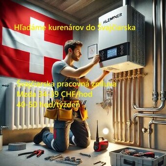 HĽADÁME KÚRENÁROV DO ŠVAJČIARSKA