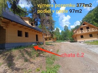 Novostavba chaty Stará Bystrica - drevenica s IS - 1