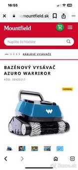 Vysavac azurro Warrior