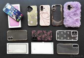Vyměním Apple iPhone 16 / 128 GB / 6,1"/ V záruce do 12/26.