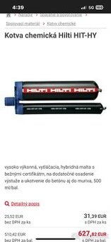 Hilti HIT HY 170