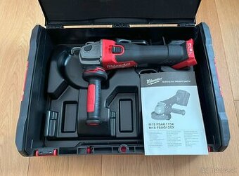 Milwaukee uhlová brúska M18 FSAG125X