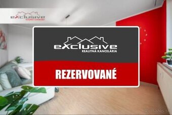 " REZERVOVANÉ " 2 IZBOVÝ BYT - ŠTÚROVA, PREŠOV, 63 M2, 3/3