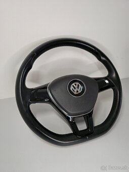 Volant skosený kožený t5 t6 golf 6 polo 9r touran
