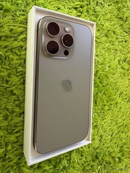 iPhone 15 pro 128gb natural titanium