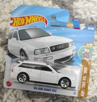 HOT WHEELS - '94 Audi Avant RS2 Biela - Predám/Vymením