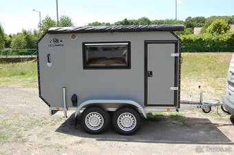 Minikaravan + plachtový altán