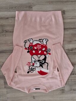 Svetrové dievčenské šaty