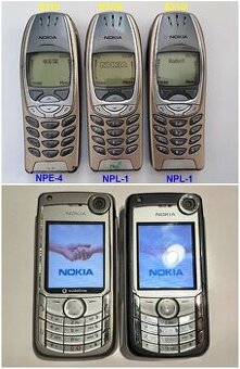 NOKIA 6310 + 6310i + 6680 2ks Komplet v krabici