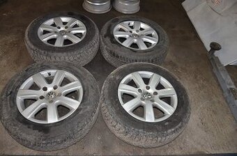 17" alu disky VW Touareg so zimn. pneum. 235/65 R17