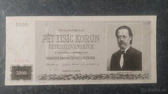 5000 Kč 1945