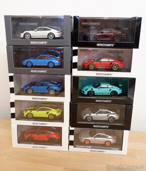 PORSCHE Modely 1:43 🎁