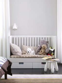 Detská postieľka IKEA Stuva v dobrom stave (120x60 cm) - 1