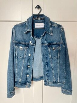 Dámska rifľová bunda Calvin Klein - 1