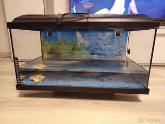 Predám 60l akvárium 35e