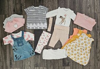 Letný balík oblečenia pre dievčatko 68