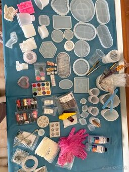 kompletná sada na výrobu sádrových a epoxidových odliatkov –