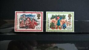 Poštové známky č.198 - Veľká Británia - Vianoce I.