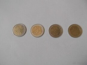 2 eurové vzácne mince