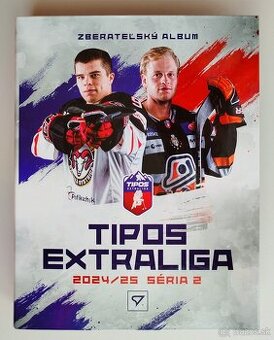 Hokejové kartičky TIPOS EXTRALIGA 2024/2025 - 2.séria ALBUM