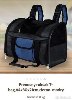 Prenosny ruksak pre mačku/psa a prepravná taška