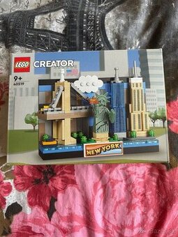 Lego New York pohľadnica