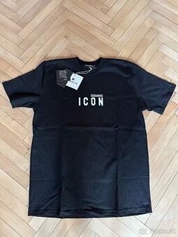 Panske tricko DSQUARED2 cierne M