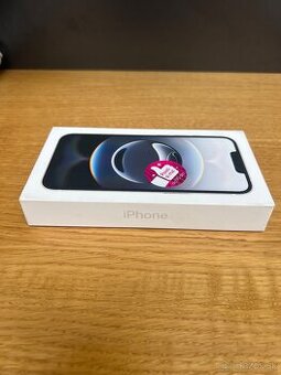 Predám iPhone 16E WHITE 256GB, NEROZBALENÝ, ZARUKA, VOLNY