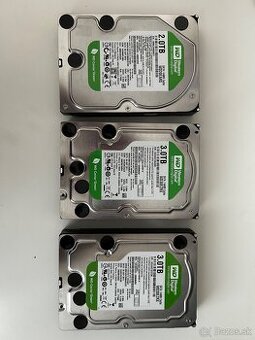 Tiche disky Western Digital WD Green