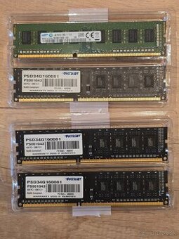 DDR3 16GB (4x4GB) 1600MHz