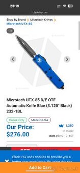 Microtech nožik UTX-85 D/E