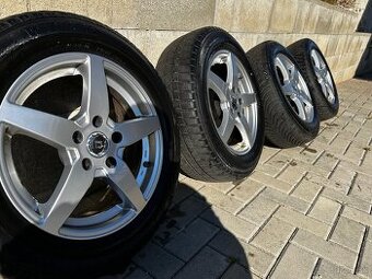 Elektrony 5x112 R16 ET33 + Zimné gumy 205/60