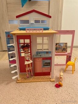Skladací domček Barbie