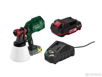 Aku striekacia pištoľ na farbu + Akumulátor + Nabíjačka