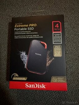 SanDisk Extreme Pro Portable V2 4TB (nový)