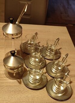 Retro čajová súprava