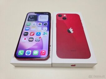 APPLE IPHONE 13 128GB RED?BATERKA 100%