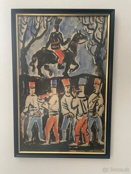 Obraz Zbojníci , Ernest Zmeták