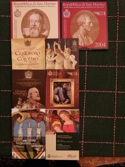 Predám pamätné mince San Marino, Andorra