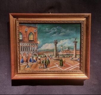 Benátska škola (XX) – Námestie sv. Marka v Benátkach