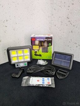 Solárne LED svetlo so senzorom pohybu