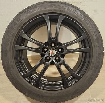 Čierne hliníkové disky PLATIN - 5x108 r18