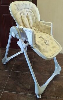 Detská jedálenská stolička - NEW BABY Gray Star