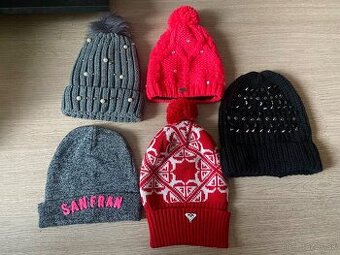 Dámska dievčenská čiapka pletená