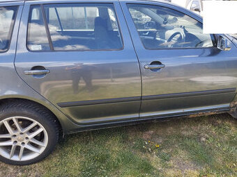 predam dvere, zadny naraznik škoda octavia II, octavia 2