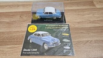Model Škoda 1200, mierka 1:24