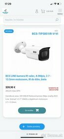 Profi outdoor ip kamera BCS 8Mpix + prislušenstvo - 1