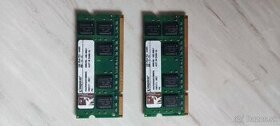 Pamäťové moduly do notebooku DDR2 2x2GB