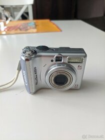 Digitálny fotoaparát Canon A550 ako nový nepoužívaný